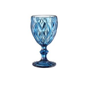 China Blue Vintage Pressed Glassware Collection