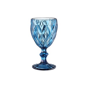 China Blue Vintage Pressed Glassware Collection