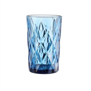 China Blue Vintage Pressed Glassware Collection