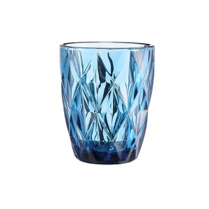 China Blue Vintage Pressed Glassware Collection