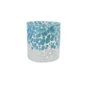 Multi Colored Spotted Glass Tumblers