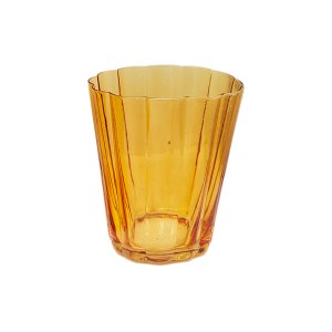 Ribbed Vertical Drinking Glasses