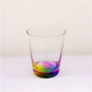 Gentle Ribbed Rainbow Wine Glass