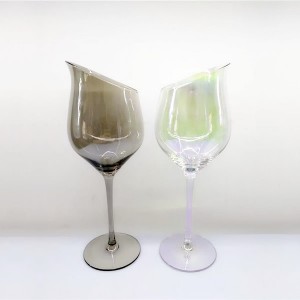 600ml Slanted Wine Glasses