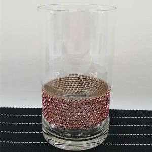 Champagne Flute Embedded with Rhinestone